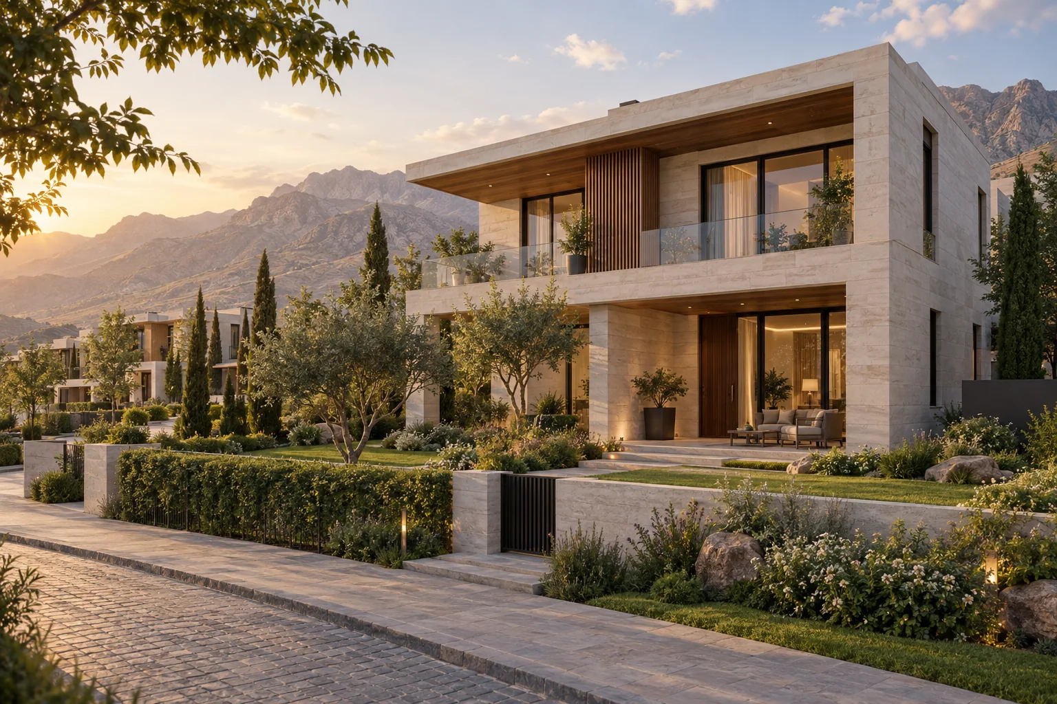 Concept view of Garden City Villas in Sulaymaniyah