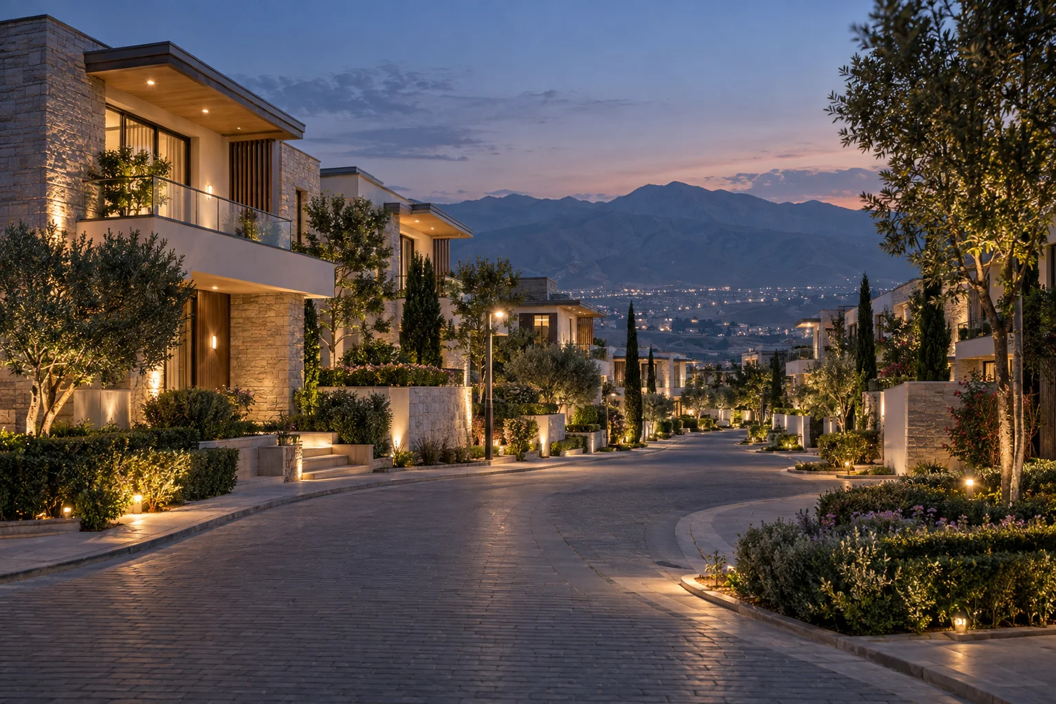 Concept Garden City Villas streetscape